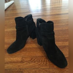 Franco Sarto Heeled Boots Black 9